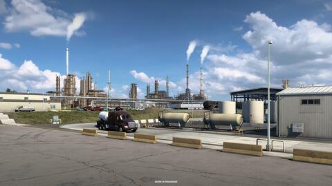 Oil Fields and Chemical Plants